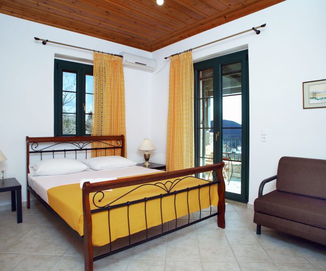 Luxury Lefkada Villas Casa Serenata Master Bedroom