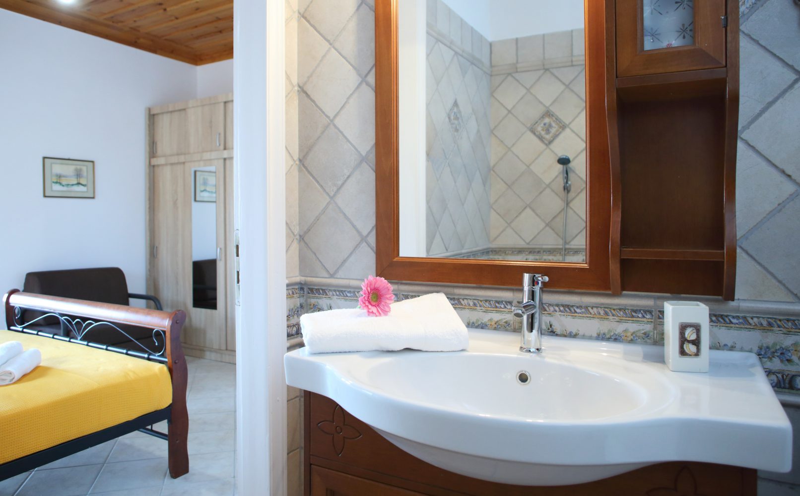 Luxury Villas in Lefkada Casa Serenata Master Bedroom's bathroom