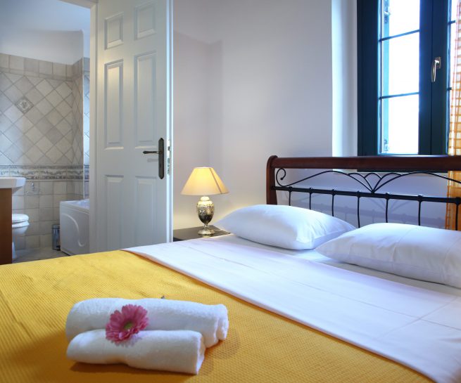 Luxury Villas in Lefkada Casa Serenata Master bedroom