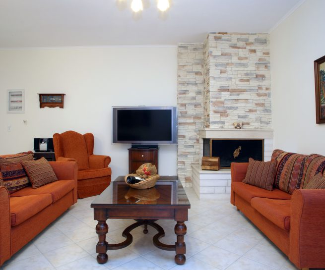 Luxury Villas in Lefkada Casa Serenata Living Room